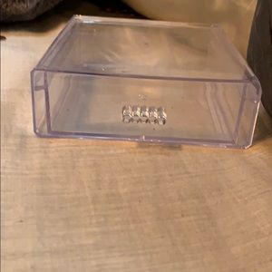Clear drawer organizer stackable